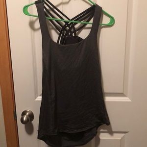 Lululemon workout tank with built in bra.